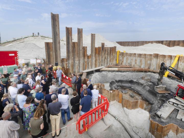 Bezichtiging crashlocatie